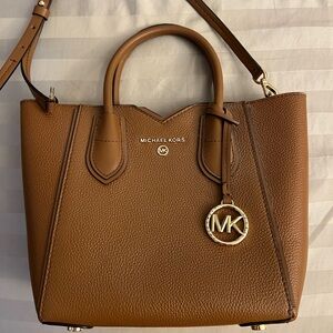 Michael Kors Tan Leather Satchel